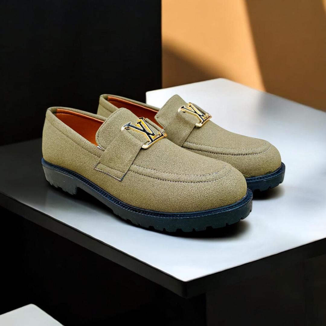 Man's Synthetic Leather Casual Loafers