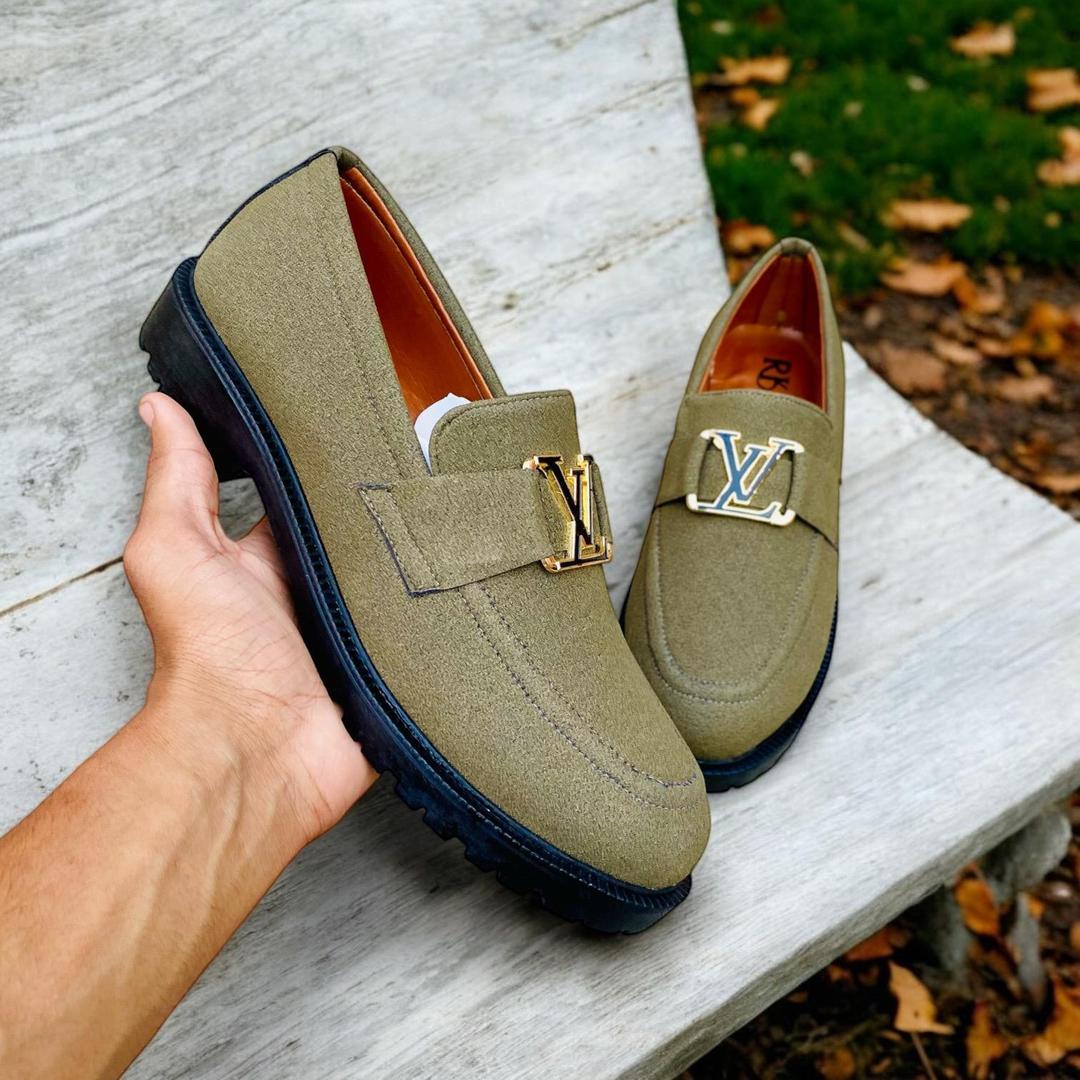 Man's Synthetic Leather Casual Loafers