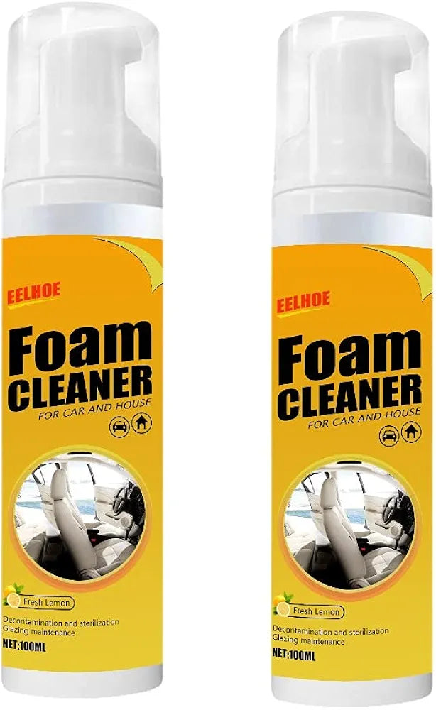 Multifunctional Foam Cleaner Supplies Car Interior Strong Decontamination Ceiling Leather Seat Cleaner Foam